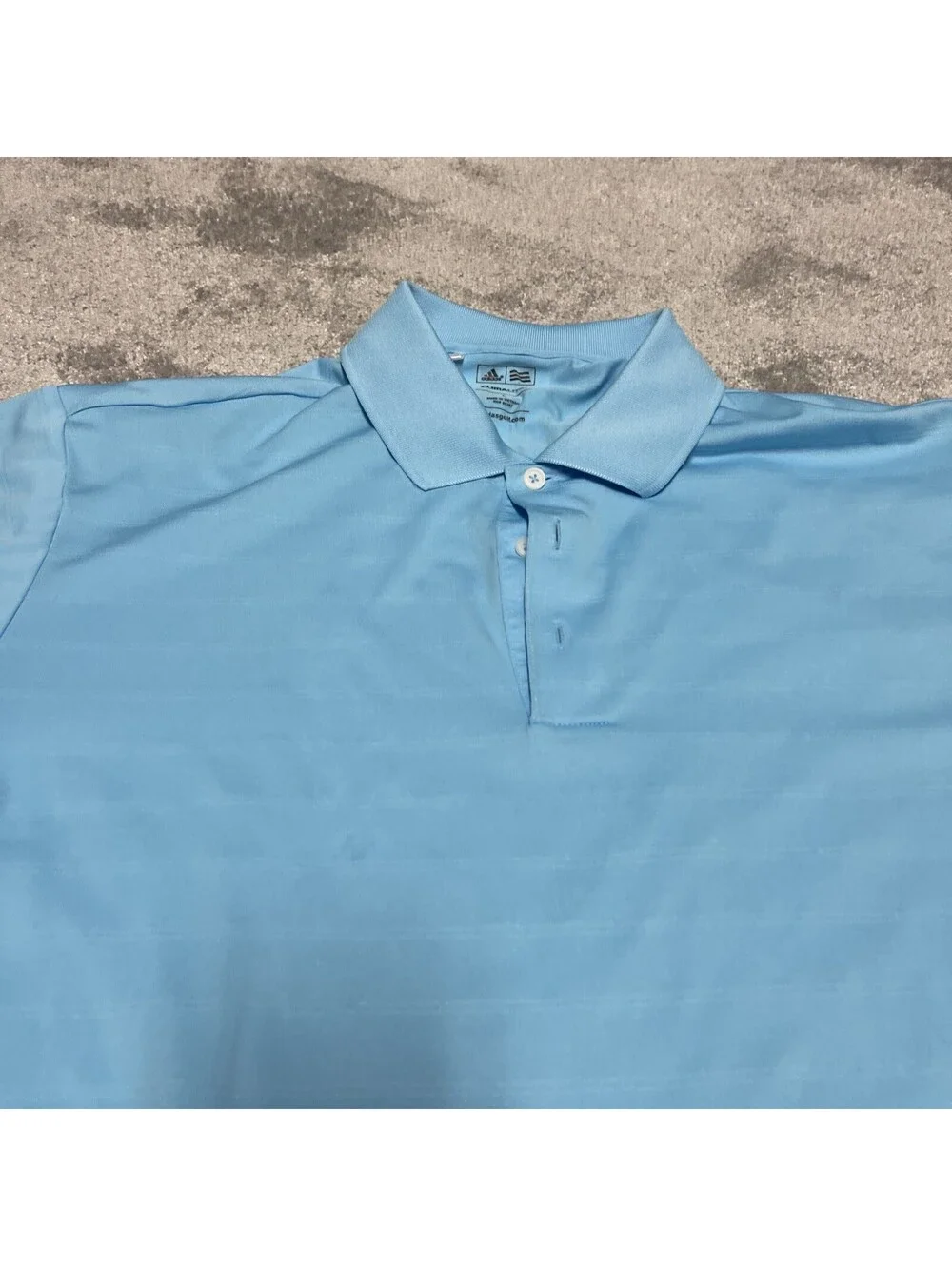 mens adidas golf polo large